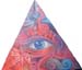 122 Lelek tukor 100x100x100cm
